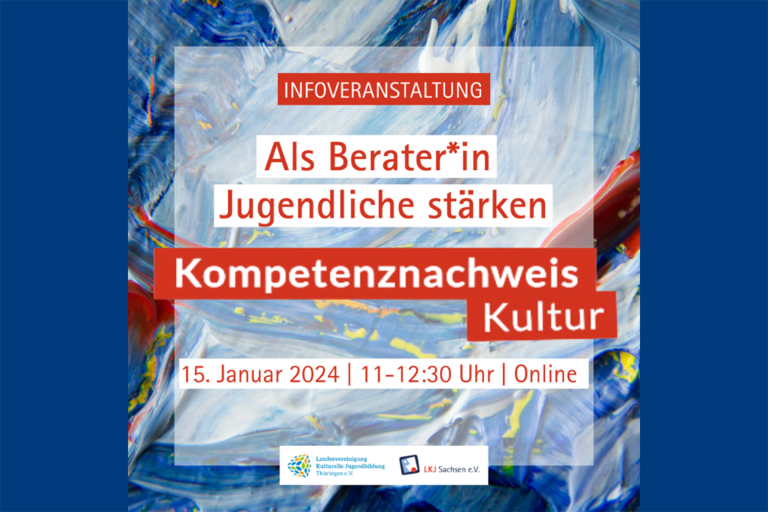 Digitale Infoveranstaltung: Als KNK-Berater*in Jugendliche stärken – 15. Januar 2024